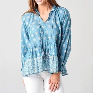 Roller Rabbit Women's Tashi Border Jannella Top